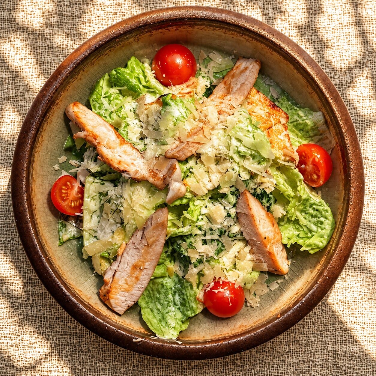 Цезарь с курицей