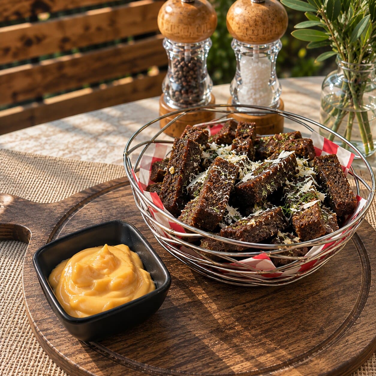 Чесночные гренки с пармезаном НОВИНКА!