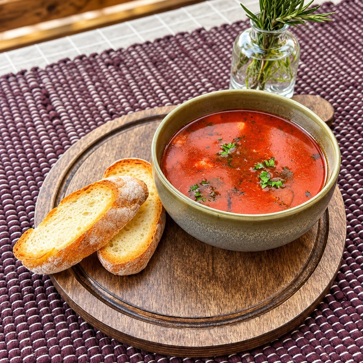 Мясной итальянский суп